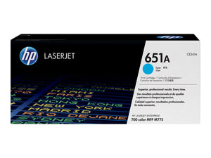 HP Toner 651A Cyan HV