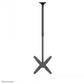 NEWSTAR FLAT SCREEN CEILING MOUNT (HEIGHT: 106-156 CM) 32-75” BLACK