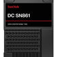 SSD|SANDISK|DC SN861|3.84TB|U.2|PCIe Gen5|NVMe|Write speed 7200 MBytes/sec|Read speed 13700 MBytes/sec|15mm|SDS6BA138PSP9X30TS2526