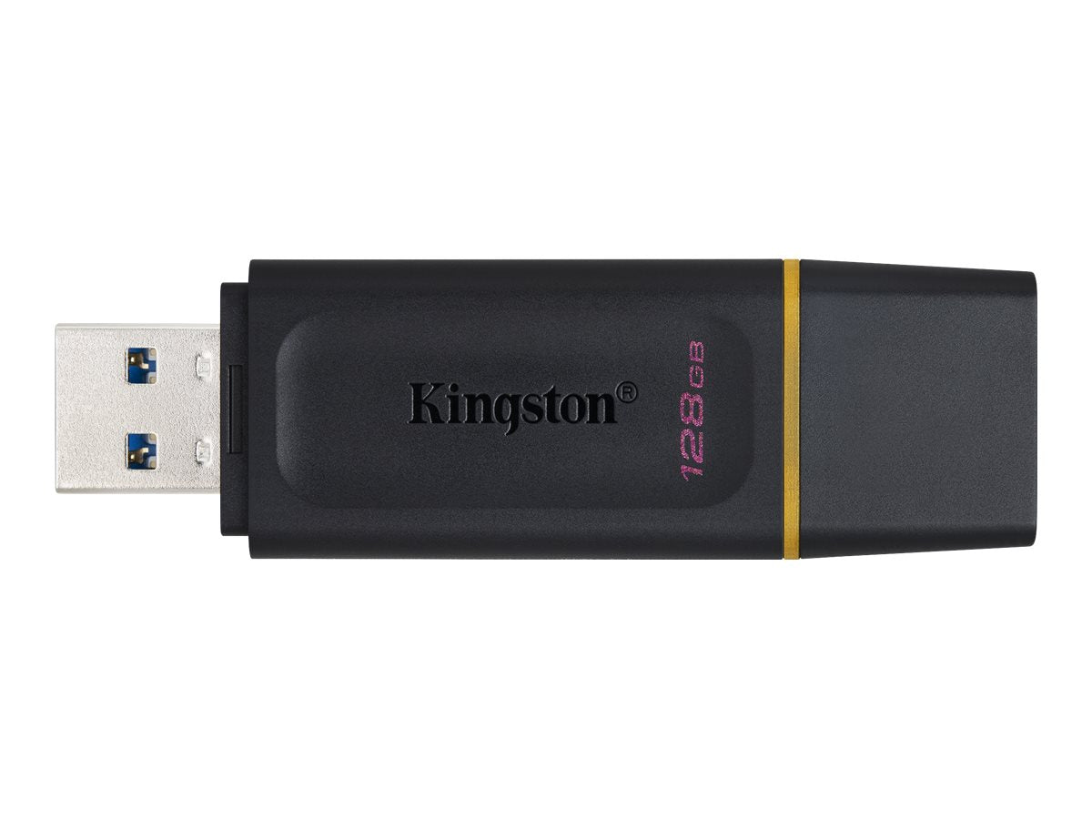 KINGSTON 128GB USB3.2 Gen1 DT Bk+Yellow