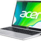 Notebook|ACER|Aspire|A315-35-P33H|CPU  Pentium|N6000|1100 MHz|15.6"|1920x1080|RAM 8GB|DDR4|SSD 512GB|Intel UHD Graphics|Integrated|ENG/RUS|Windows 11 Home|Pure Silver|1.7 kg|NX.A6LEL.00A