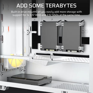 Corsair PC Case | 3200D RS ARGB | White | Mid-Tower