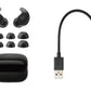 Sony Headphones | WF-LS910N LinkBuds Fit | Bluetooth | In-ear | Black | Noise canceling | Wireless