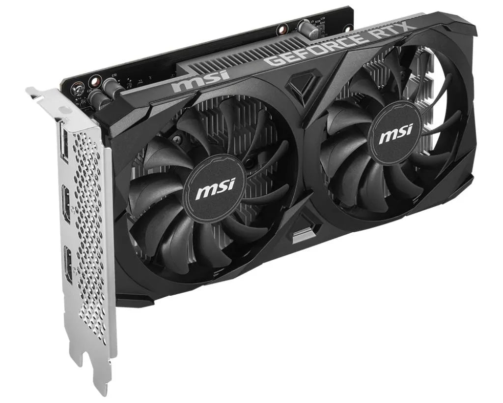 Graphics Card|MSI|NVIDIA GeForce RTX 3050|6 GB|GDDR6|96 bit|PCIE 4.0 16x|Dual Slot Fansink|2xHDMI|1xDisplayPort|RTX3050VEN2XE6GOC