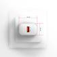 AXAGON Wallcharger 1x port USB-A, QC3.0/AFC/FCP/Apple, 18W | ACU-QC18W