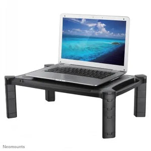 NEWSTAR MONITOR RISER (HEIGHT ADJUSTMENT: 16,8 CM) 25 KG BLACK