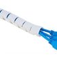 NEOMOUNTS SPIRAL CABLE WRAP, Ø25 MM., MULTIPLE CABLES, WHITE