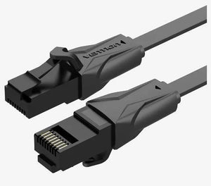 PATCH CABLE CAT.6 UTP/1M BLACK IBABF VENTION