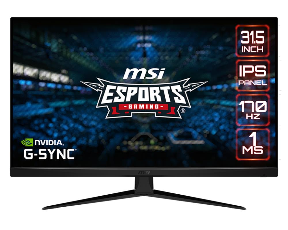 LCD Monitor|MSI|G321Q|32"|Gaming|Panel IPS|2560x1440|16:9|170Hz|Matte|1 ms|Tilt|Colour Black|G321Q