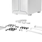 Case|BE QUIET|PURE BASE 501 DX|MidiTower|Case product features Transparent panel|Not included|ATX|MicroATX|MiniITX|Colour White|BGW77