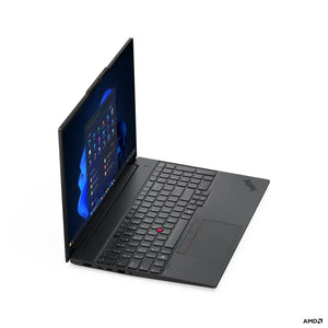 Lenovo ThinkPad E16 G4 AMD | Black | 16 " | IPS | WUXGA | 1920 x 1200 pixels | Anti-glare | AMD Ryzen AI 7 | 345 | 16 GB | SODIMM DDR5 | Solid-state drive capacity 512 GB | AMD Radeon 820M Graphics | Windows 11 Pro | 802.11be | Bluetooth version 5.4...