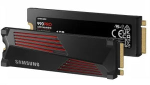 SAMSUNG 990 PRO, 1TB, PCIE 4.0 NVME, M.2, HEATSINK SSD