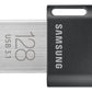 Samsung | FIT Plus | MUF-128AB/APC | 128 GB | USB 3.1 | Black/Silver