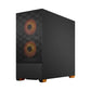 Fractal Design | Pop Air RGB | Side window | Orange Core TG Clear Tint | ATX, mATX, Mini ITX | ATX