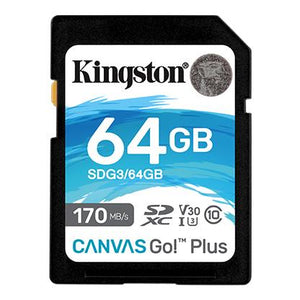 MEMORY SDXC 64GB UHS-I/SDG3/64GB KINGSTON