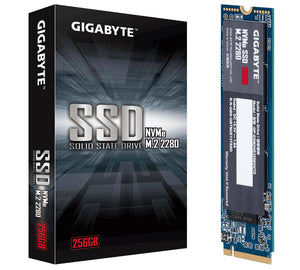 SSD|GIGABYTE|256GB|M.2|PCIE|NVMe|Write speed 1100 MBytes/sec|Read speed 1700 MBytes/sec|2.3mm|TBW 300 TB|MTBF 1500000 hours|GP-GSM2NE3256GNTD