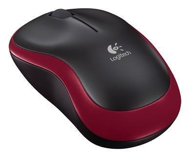 MOUSE USB OPTICAL CORDL. M185/RED 910-002240 LOGITECH