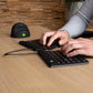 KEYBOARD WRL COMPACT BREAK/BLACK RGOSBUSWLBL R-GO TOOLS