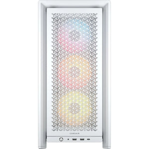 Corsair PC Case | Frame 4000D RS ARGB Modular | White | Mid-Tower