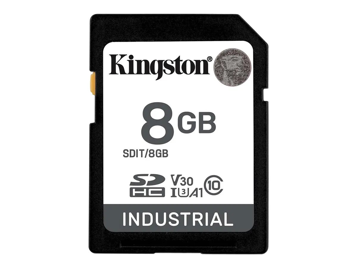 Kingston | SDHC SD | Flash Memory Card | 8 GB | Black