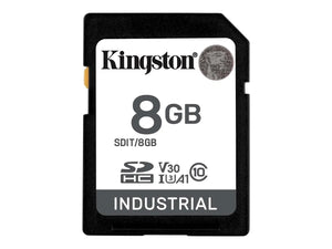 Kingston | SDHC SD | Flash Memory Card | 8 GB | Black