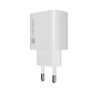 Natec Ribera USB Charger 1X USB-A + 1X USB-C 20W, White