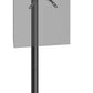 M PRO SERIES - SINGLE POLE FLOORBASE 2 BLACK