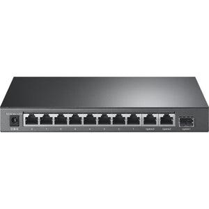 Switch|TP-LINK|Desktop/pedestal|8x10Base-T / 100Base-TX|1xSFP|2xRJ45|PoE+ ports 8|65 Watts|TL-SL1311P