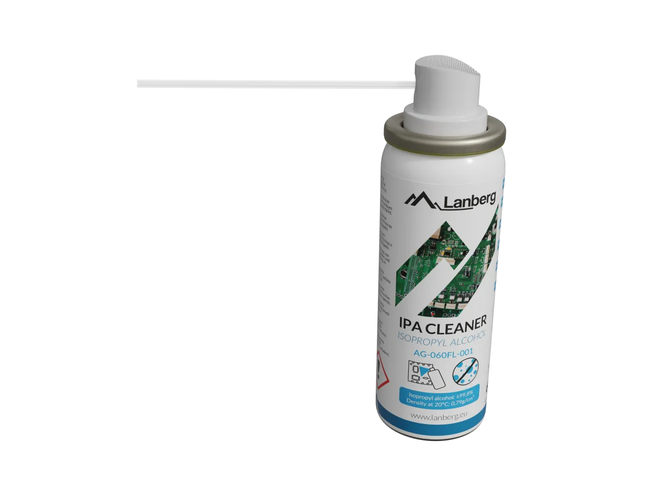 Lanberg Isopropyl Alcohol IPA 99.8% | AG-060FL-001 | 60 ml