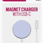 GRATEQ MAGNET PAD - USB-C CABLE 1.5M