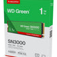 SSD|SANDISK|150xTBW rating|MTBF 1.75 h|NVMe Yes|PCI Express 4.0|M.2|1000 GB|POWERED BY SANDISK|Green|WDS100T4G0E