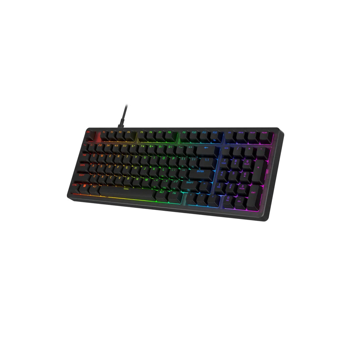 KEYBOARD ORIGINS 2 1800 RGB/BLACK B4QS4AA#ABA HYPERX