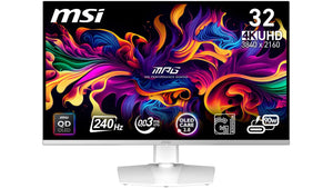 Monitor|MSI|MPG 321URXW QD-OLED|31.5"|Gaming/4K|Panel QD-OLED|16:9|240 Hz|0.03 ms|MPG321URXWQD-OLED