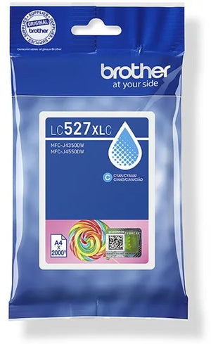 BROTHER LC527XLC CYAN HIGH YIELD INK-CARTRIDGE 2000P