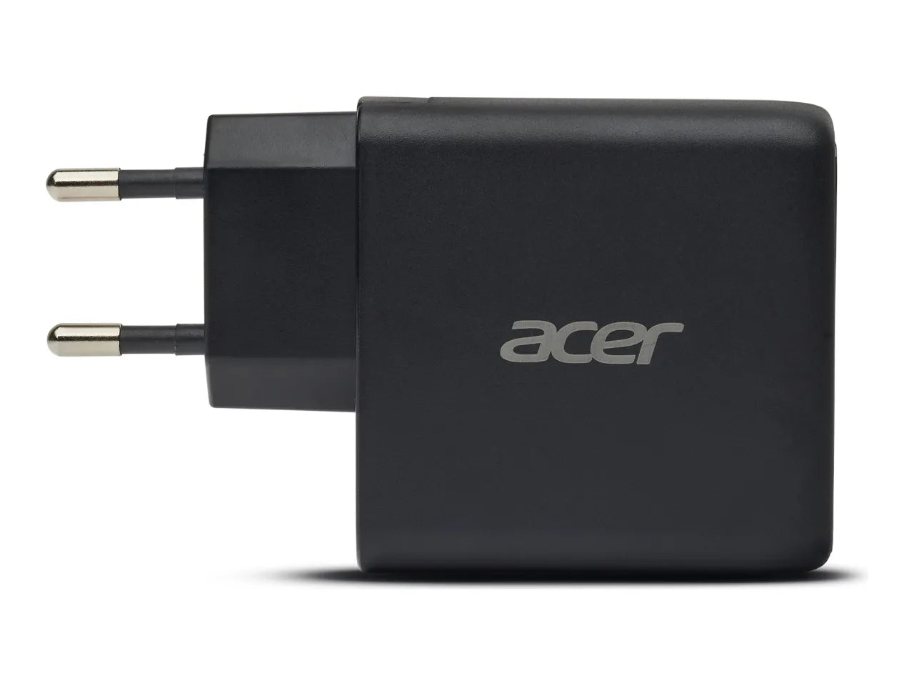 Acer 67W PD GaN Charger, 2 x USB C and 1 x USB A, EU Plug, 100W USB C cable, Retail Pack