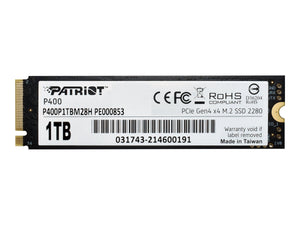 PATRIOT P400 1TB M.2 2280 PCIE Gen4 x4