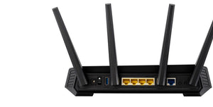 Wireless Router|ASUS|Wireless Router|5400 Mbps|Wi-Fi 6|USB 3.2|1 WAN|4x10/100/1000M|Number of antennas 4|GS-AX5400