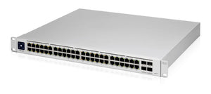 Switch|UBIQUITI|USW-PRO-48-POE|Type L3|Rack|48x10Base-T / 100Base-TX / 1000Base-T|4xSFP|PoE+ ports 48|600 Watts|USW-PRO-48-POE