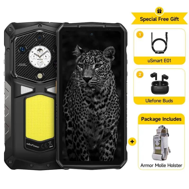 MOBILE PHONE ARMOR 29 ULTRA/16GB/1TB MARVEL BLACK ULEFONE