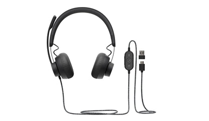Logitech Zone Wired UC Stereo USB-C/A