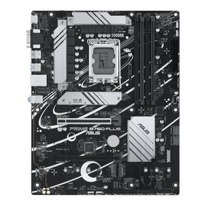 Mainboard|ASUS|Intel B760 Express|LGA1700|ATX|Memory DDR5|Memory slots 4|2xPCI-Express 3.0 1x|1xPCI-Express 4.0 16x|1xPCI-Express 5.0 16x|3xM.2|1x15pin D-sub|1xHDMI|1xDisplayPort|2xUSB 2.0|3xUSB 3.2|1xUSB-C|1xRJ45|3xAudio port|PRIMEB760-PLUS