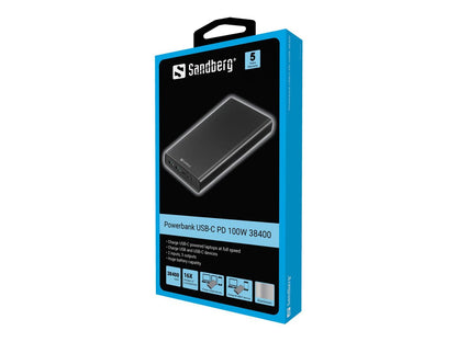 SANDBERG Powerbank USB-C PD 100W 38400