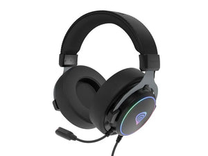 Genesis | Gaming Headset | Neon 764 | Wired | Over-Ear | Microphone | Black
