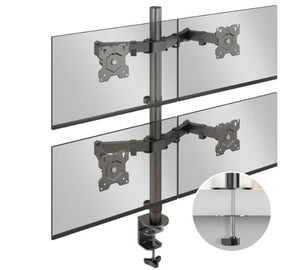 MONITOR ACC WALL MOUNT/13-32" BLACK D421E-B ONKRON