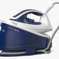 TEFAL | Express Essential Steam Station | SV6116E0 | 2200 W | 1.4 L | 5 to 6 bar | Auto power off | Vertical steam function | Calc-clean function | White/ Blue