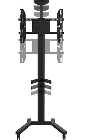 MB DISPLAY STAND 180 SINGLE BLACK