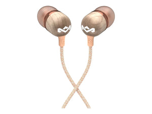 Marley Wired Earbuds | Smile Jamaica | Built-in microphone | USB Type-C | Copper