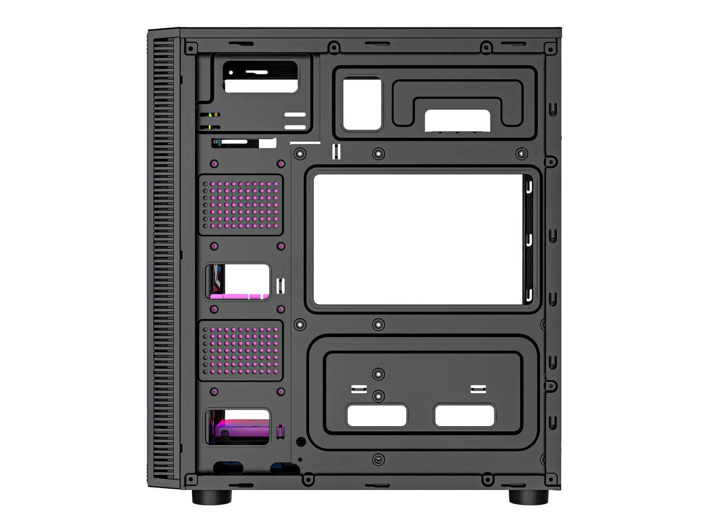 GEMBIRD Gaming ARGB case Fornax 500 bl