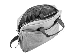 Natec Laptop Bag, Mustela, 15.6", Grey | Natec | Mustela | Fits up to size 15.6 " | Toploading laptop case | Shoulder strap | Grey