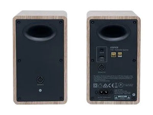 Edifier Compact Desktop 2.0 Speakers | M60 | 66 W | Bluetooth | Wireless connection | Classic Oak